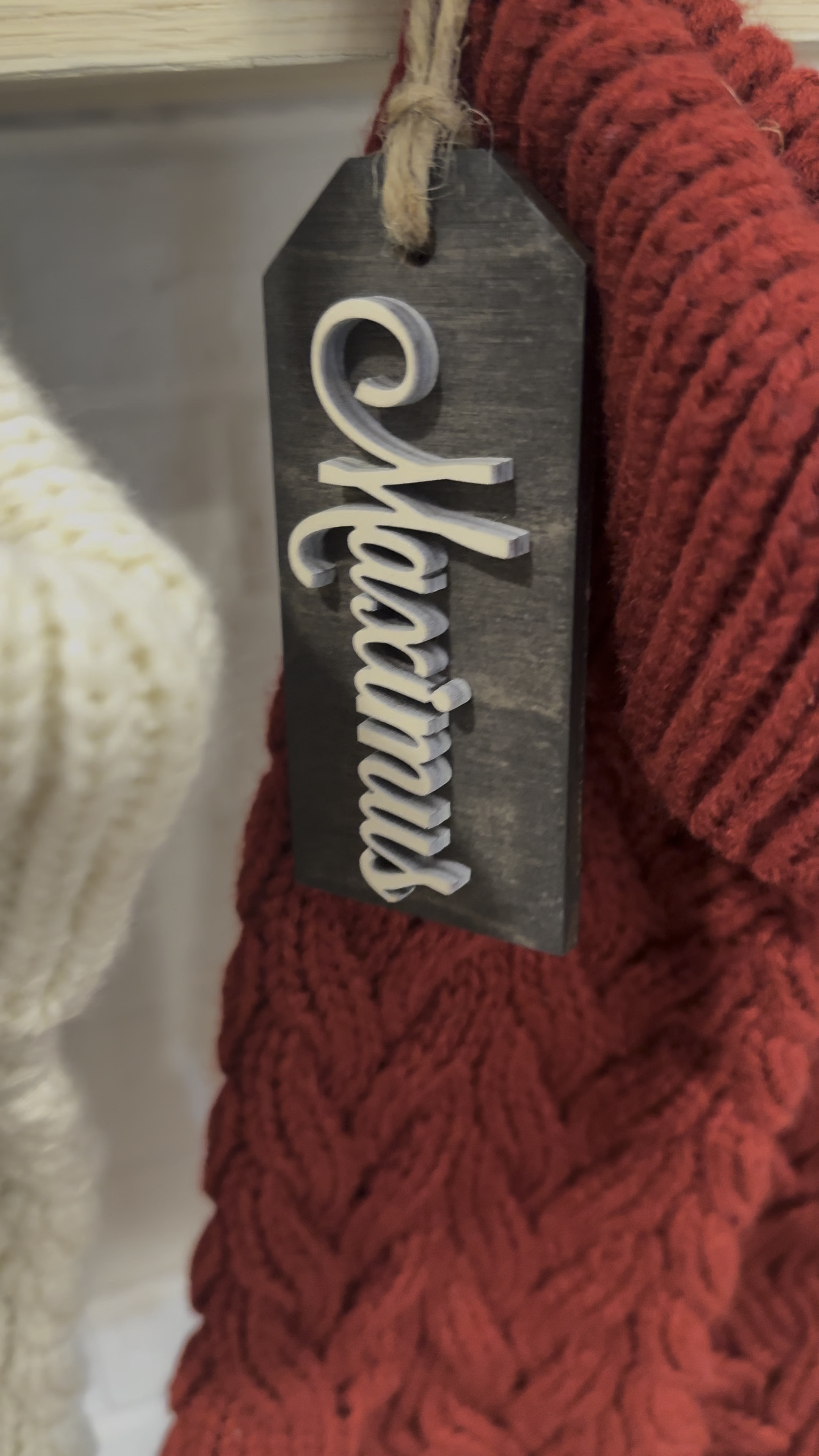 The prettiest wooden stocking tags under $10! Stockings from Amazon - set of 6 🎄

Stocking tags, Christmas, mantle decor 

#LTKHome #LTKSeasonal #LTKHoliday