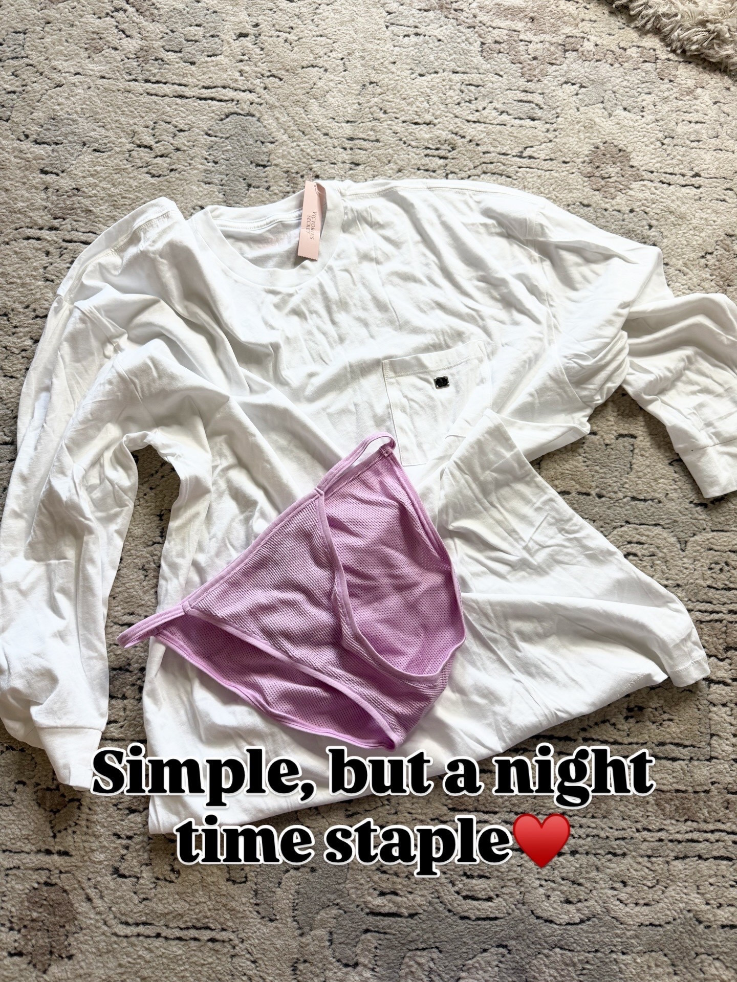 Night wear, night gown, white tee
Sleep tee, Victoria’s Secret finds, vs semi-annual finds 

#LTKBeauty #LTKHome #LTKOver40