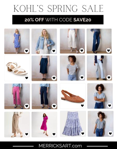 @kohls spring sale 20% off with code SAVE20

#LTKSeasonal #LTKSaleAlert #LTKWorkwear