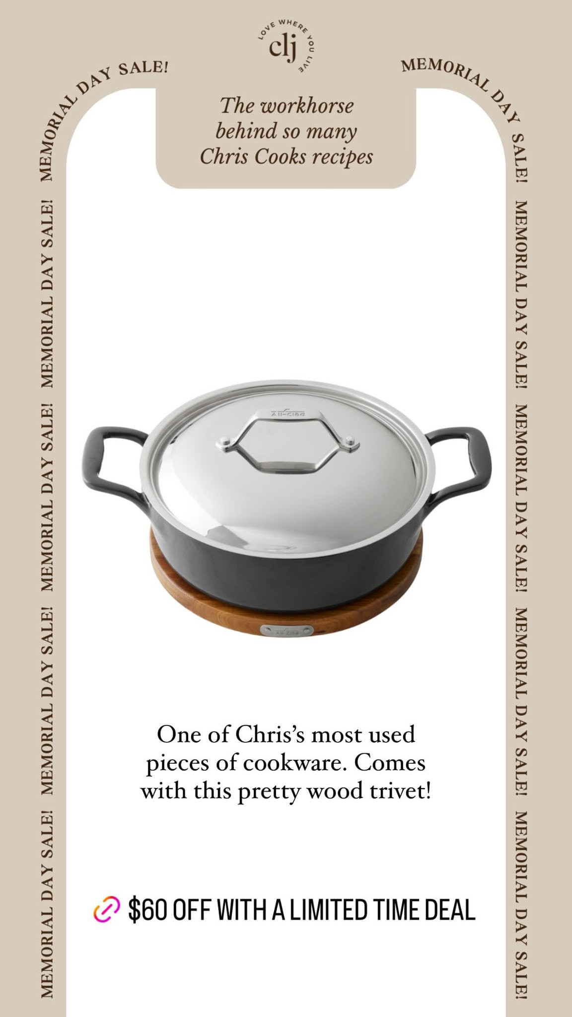 All-Clad Enameled Cast Iron … curated on LTK