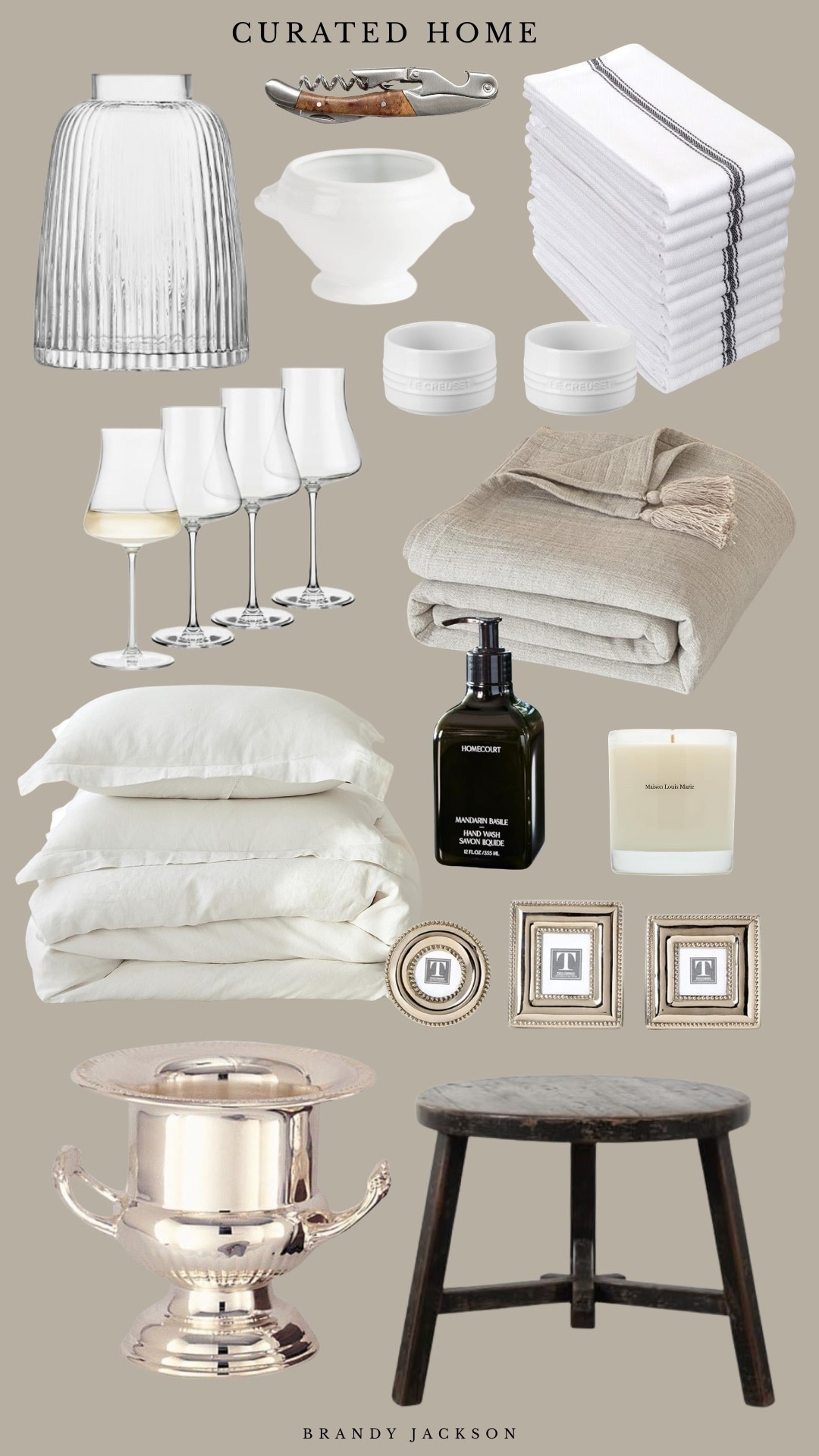 Curated home decor finds 🤍