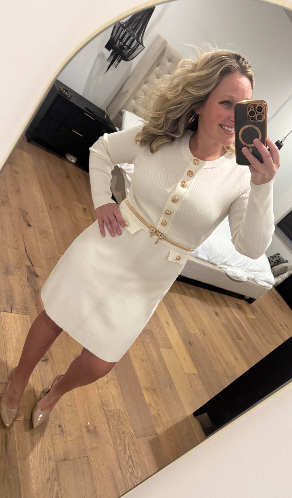 Amazon coming in clutch with the overnight delivery on my finishing touches tonight …. Went from mom to wife for the night real fast! 

#LTKmomlife #LTKootd #LTKWorkwear