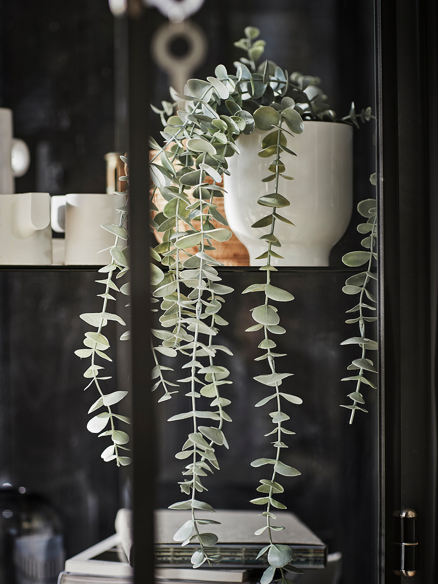 Artificial potted plant, indoor/outdoor hanging/eucalyptus, 3 ½ " | IKEA US