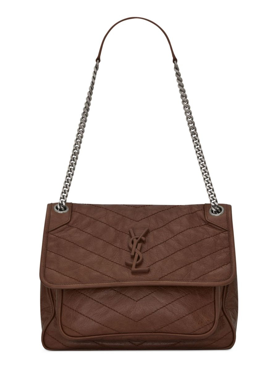 Medium Niki Leather Shoulder Bag | Saks Fifth Avenue
