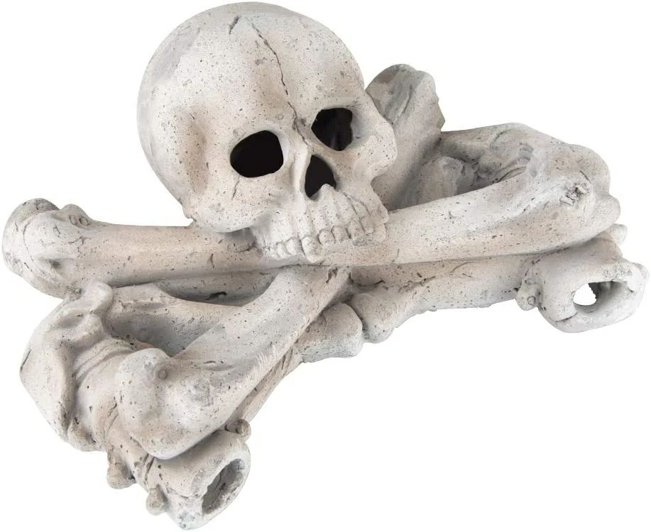 Gestal Fire Pits Imitated Human Skull and Bones for Indoors Outdoors Campfire, Fireplace, Hallowe... | Walmart (US)