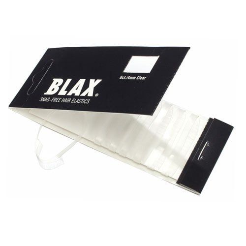 Blax CLEAR Hair Elastics 4mm, 8 ct | Amazon (US)