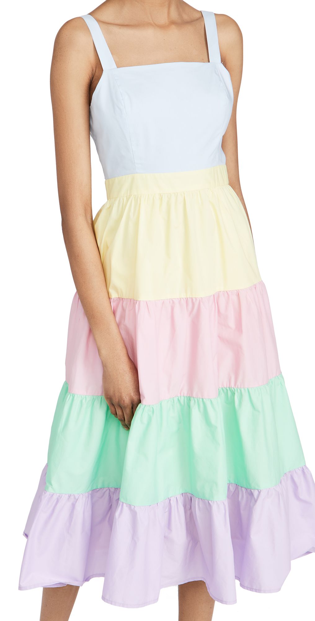 English Factory Colorblock Midi Dress | SHOPBOP | Shopbop