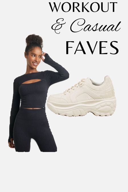 I LOVE this super flattering top & these dad sneaks are super comfy & on trend- at a great price! 

#LTKover40 #LTKfitness
