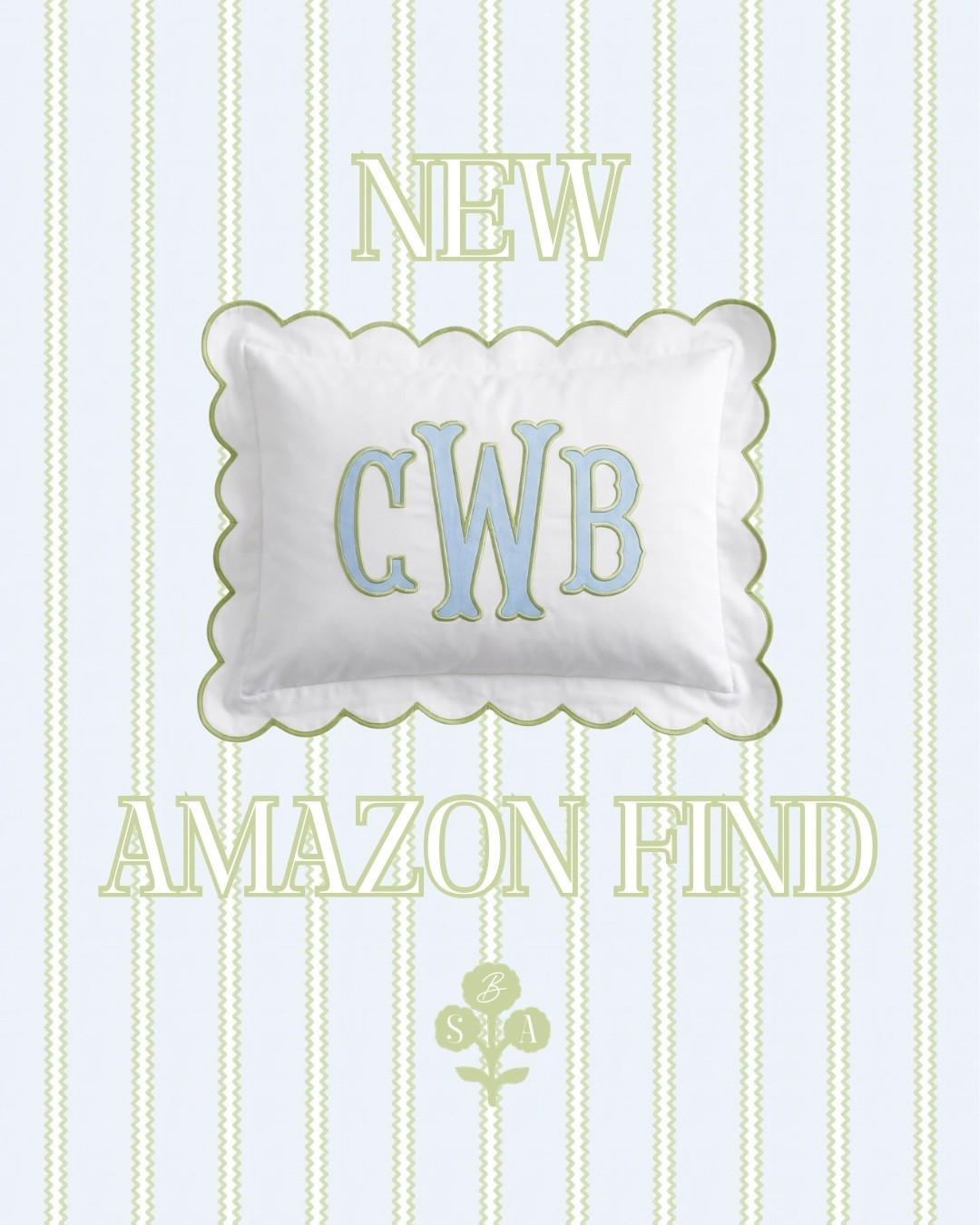 Just ordered this new monogram pillow from Amazon!

Cute for a nursery, dorm room, or anywhere you need a fun pop of color 🥰

Monogram pillow, preppy style, preppy decor, Amazon home decor

#LTKHome