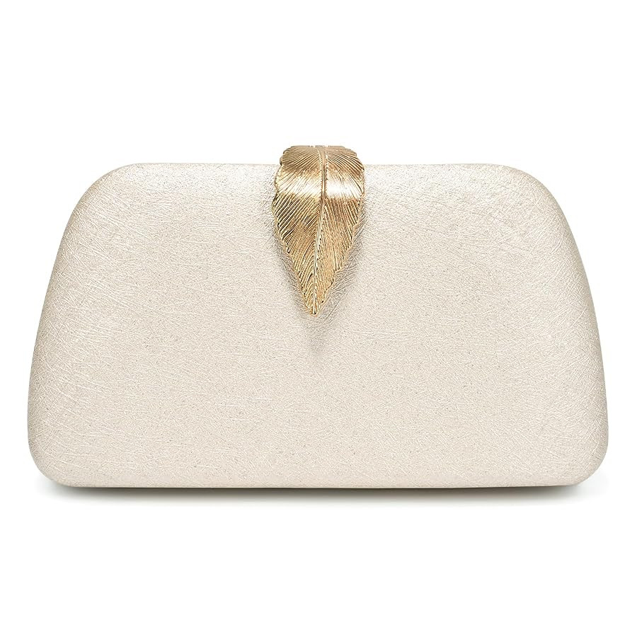 SWEETV CHUNLI Glitter Clutch Purses for Women Elegant Evening Bag for Parties, Weddings, and Form... | Amazon (US)