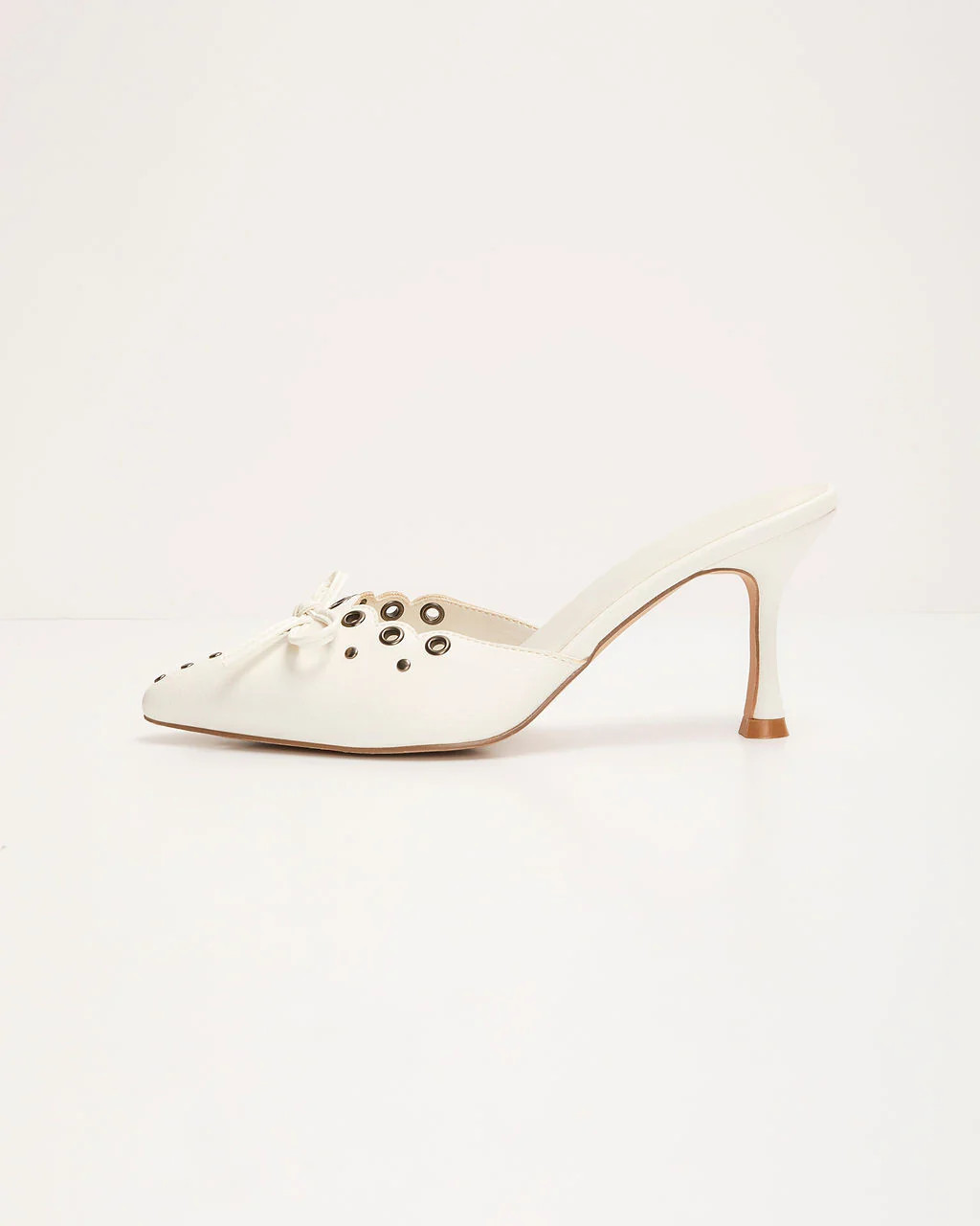 Brianne Grommet Pointed Toe Mule | VICI