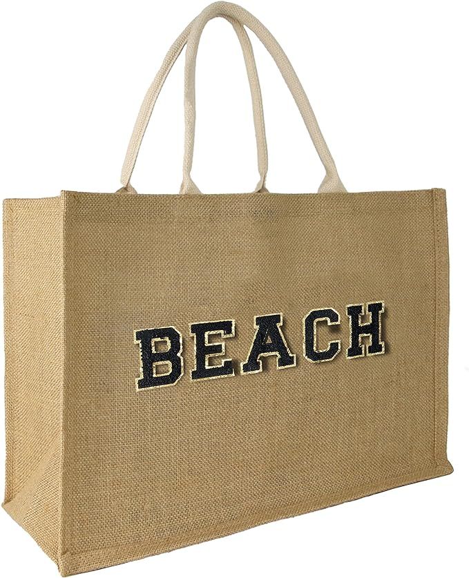Hibala Woven Large Beach Bag Straw Bag Beach Tote Handmade Weaving Shoulder Bag Tassel Bag Handba... | Amazon (US)