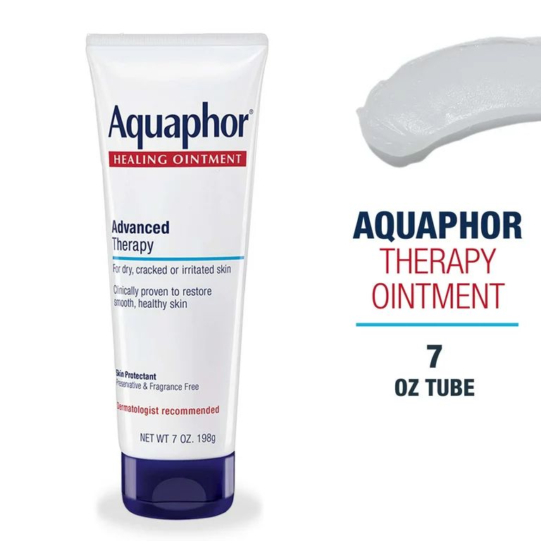 Aquaphor Healing Ointment Advanced Therapy Skin Protectant, 7 Oz Tube | Walmart (US)