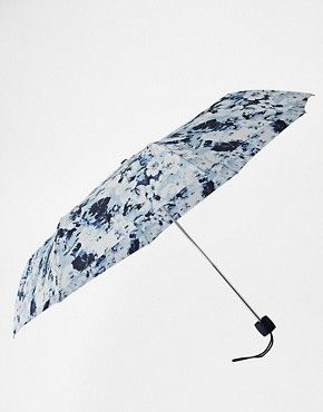 Fulton - Minilite 2 China - Parapluie à fleurs - Bleu | Asos FR