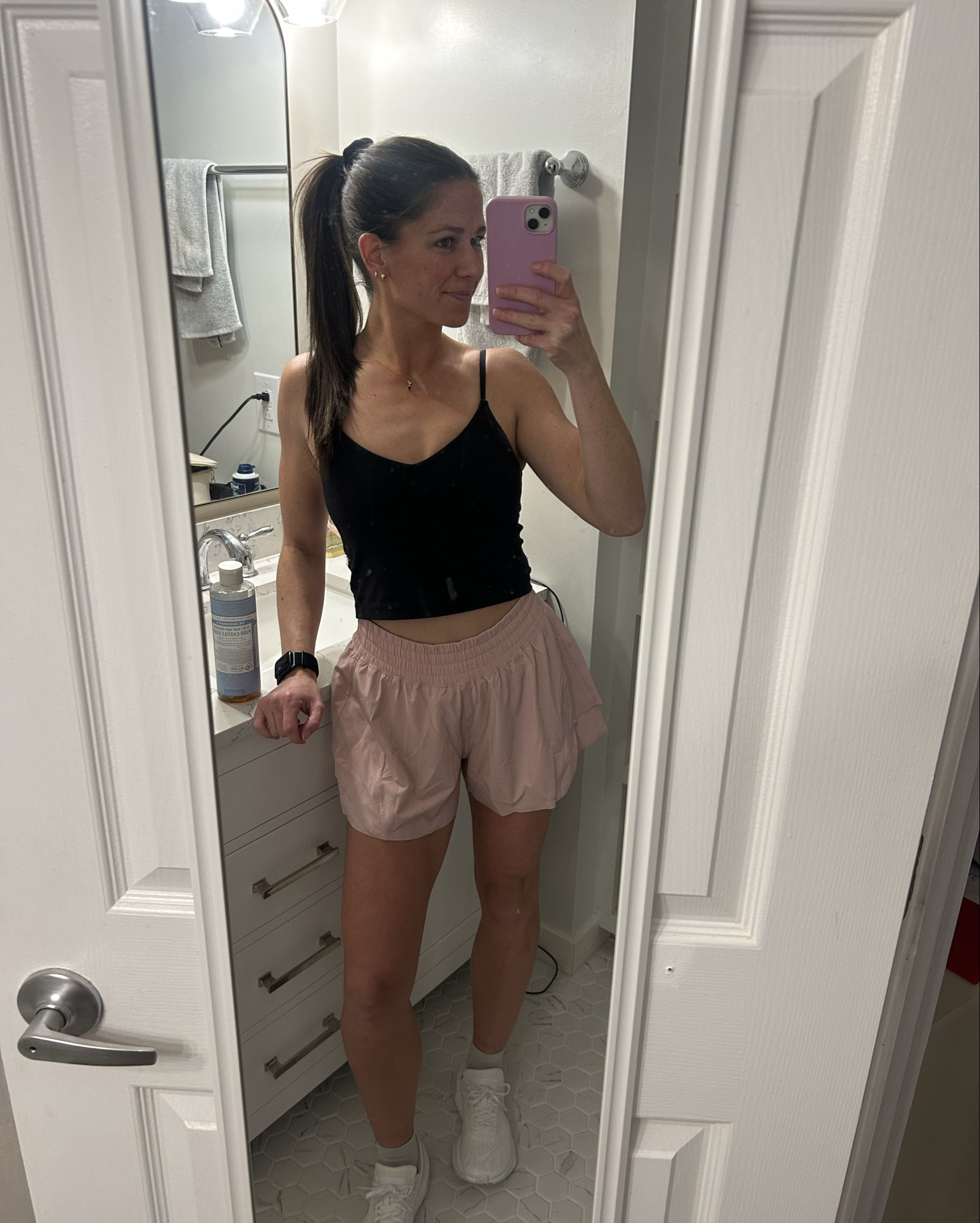 5 mile running outfit💗

#LTKFitness #LTKBeauty #LTKActive