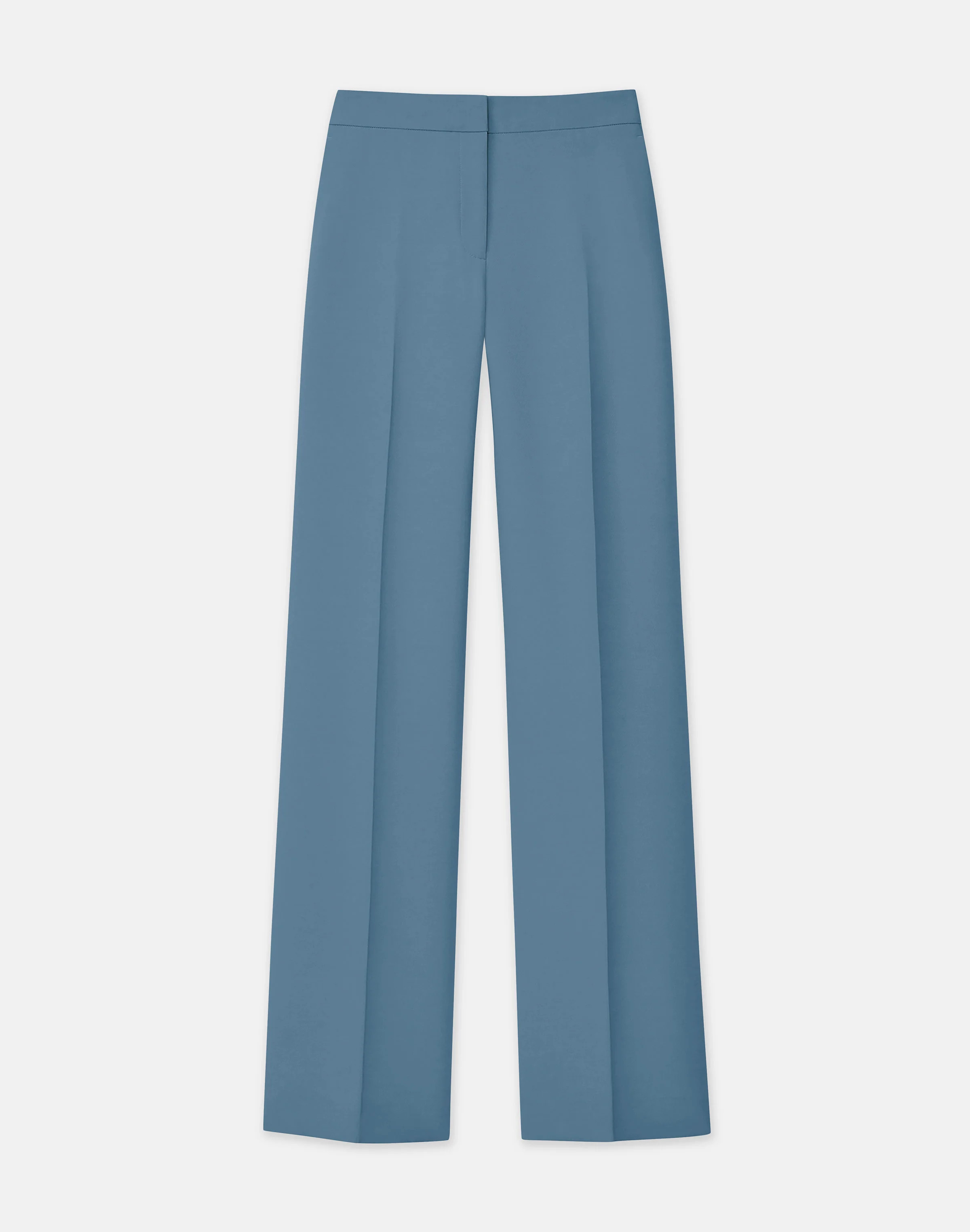 Wool-Silk Crepe Gates Pant | Lafayette 148 NY