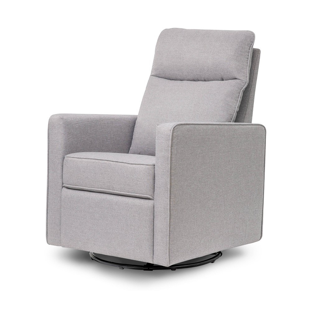 DaVinci Gabby Pillowback Swivel Glider - Misty Gray | Target