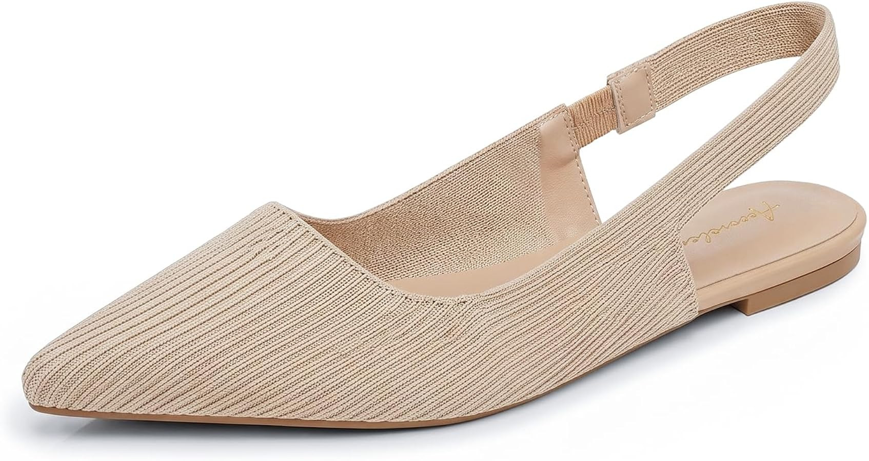 Arromic Slingback Flats for Women Pointed Toe Ballet Flats Shoes Women Dressy Comfortable Slip On... | Amazon (US)