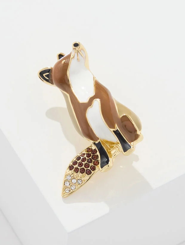 Country Fox Brooch | Talbots