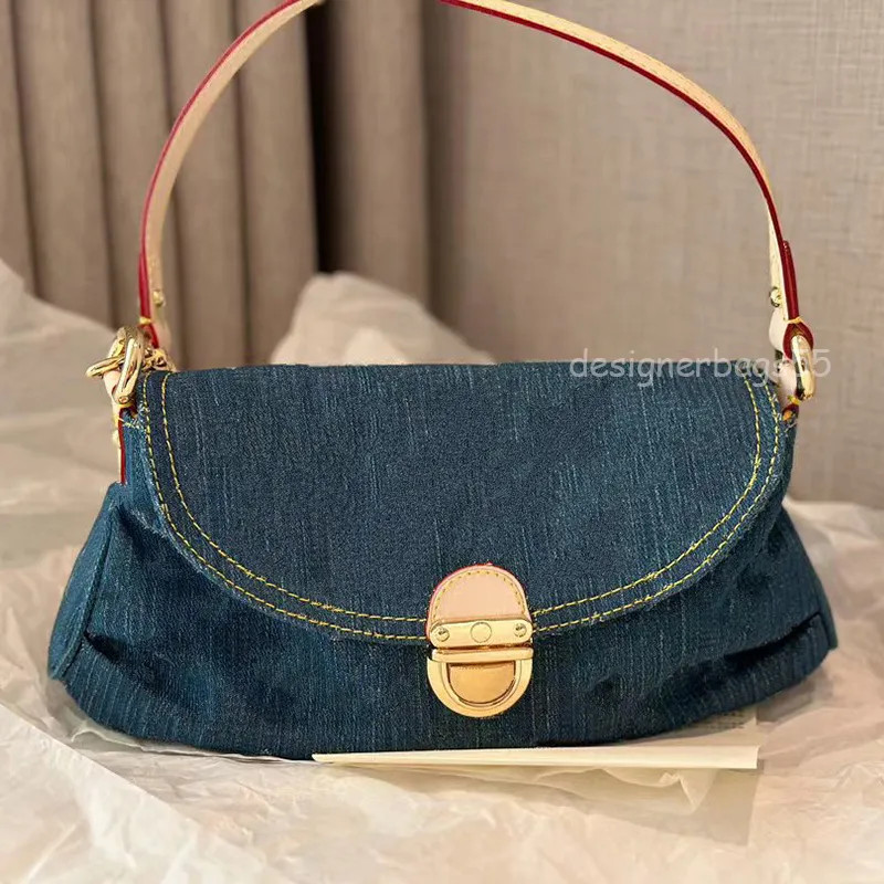 Designer Womens Shoulder Bags Totes Handbags Blue Denim Summer Fashion Ladies Tote Vintage Lightw... | DHGate