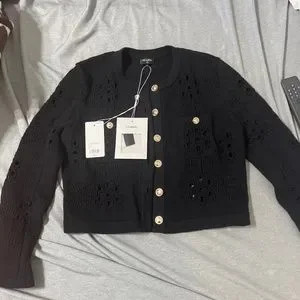 New with tags Black Chanel Cardigan size small | Poshmark