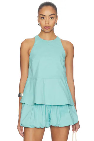 Carlos Poplin Peplum Top
                    
                    ALIGNE | Revolve Clothing (Global)