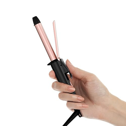 Travel Size Curling Iron Dual Voltage 100-240V, Mini Curling Iron for Short Hair with 1/2 Inch Barrel, Ceramic Mini Hair Curler with Keratin & Argan Oil Infused, Travel Hair Curler with Storage Bag | Amazon (US)