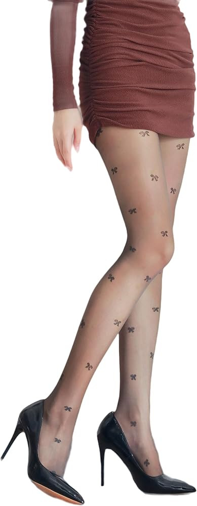 Sahabowi Women Tights, Sheer High Waist Pantyhose, Vintage Control Top Stockings, Siwa 5 | Amazon (CA)