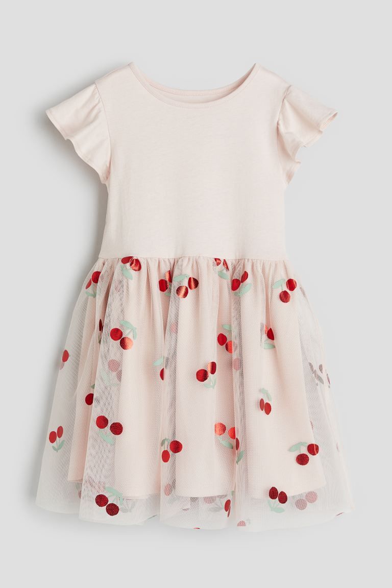 Jersey Dress with Tulle Skirt | H&M (US + CA)