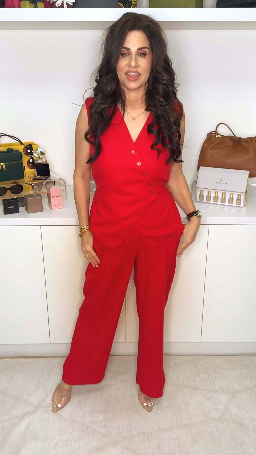 2 peice set sold separately. Linen - fully lined. Available in different color choices. There is so much versatility with this set. Vest sm, pants xsp or 0p. 

#LTKStyleTip #LTKWatchNow #LTKOver40