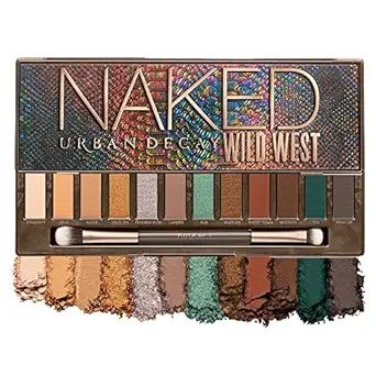 URBAN DECAY Naked Wild West Eyeshadow Palette, 12 Desert-Inspired Neutral Shades with Green & Blu... | Amazon (US)
