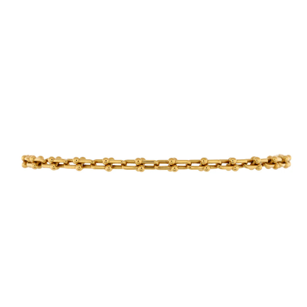 HardWear Link Bracelet 18K Yellow Gold Micro | Rebag