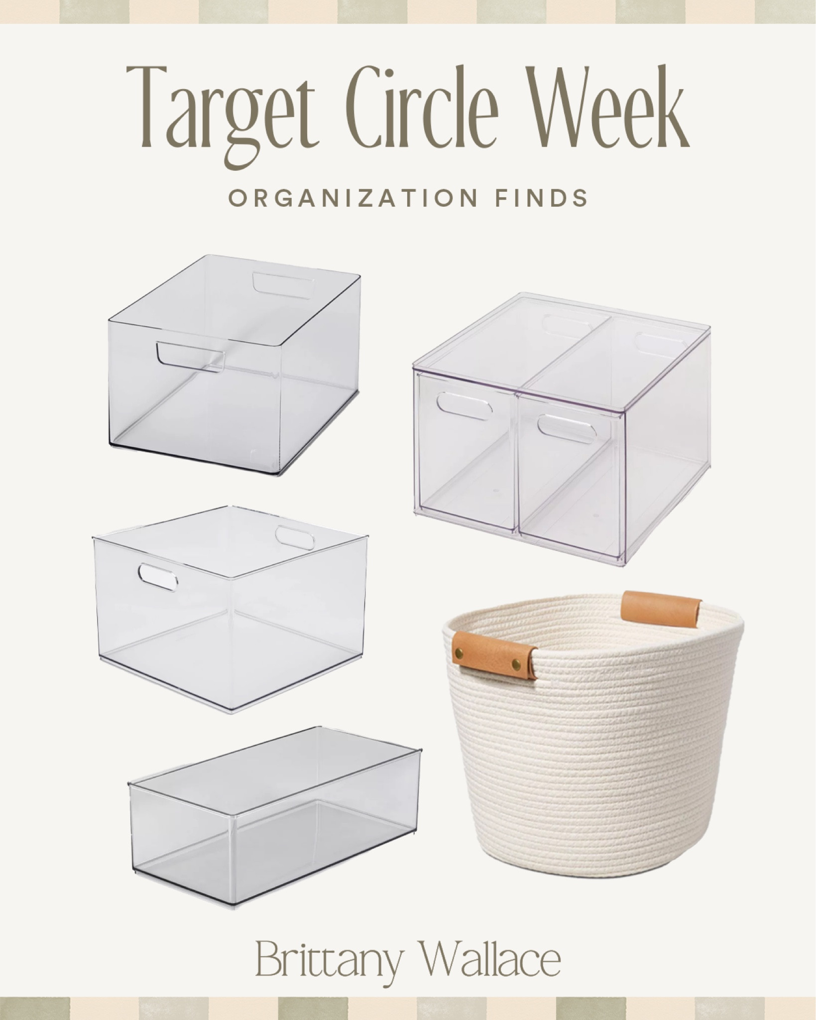 Target circle week - my favorite organization bins for laundry + crafts + food 



#LTKHome #LTKSummerSales