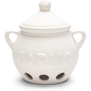 Fox Run Garlic Keeper, White | Amazon (US)