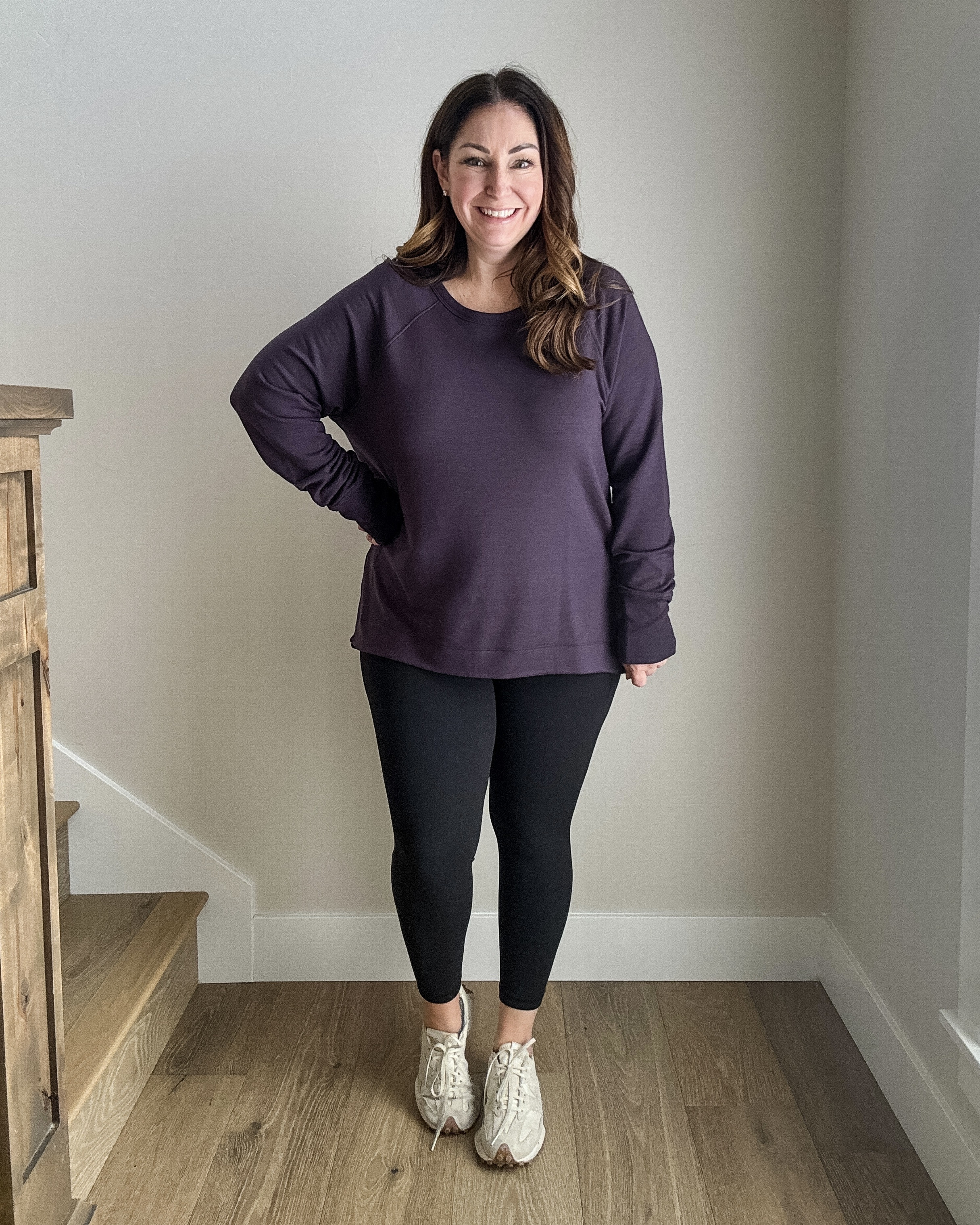 Cozy sweatshirt tunic on major Black Friday sale from @athleta and my favorite leggings now 30% off 

I'm 5'5 wearing size large in all #Athleta #PowerOfShe #FindYourMovement

#LTKCyberWeek #LTKSaleAlert #LTKMidsize