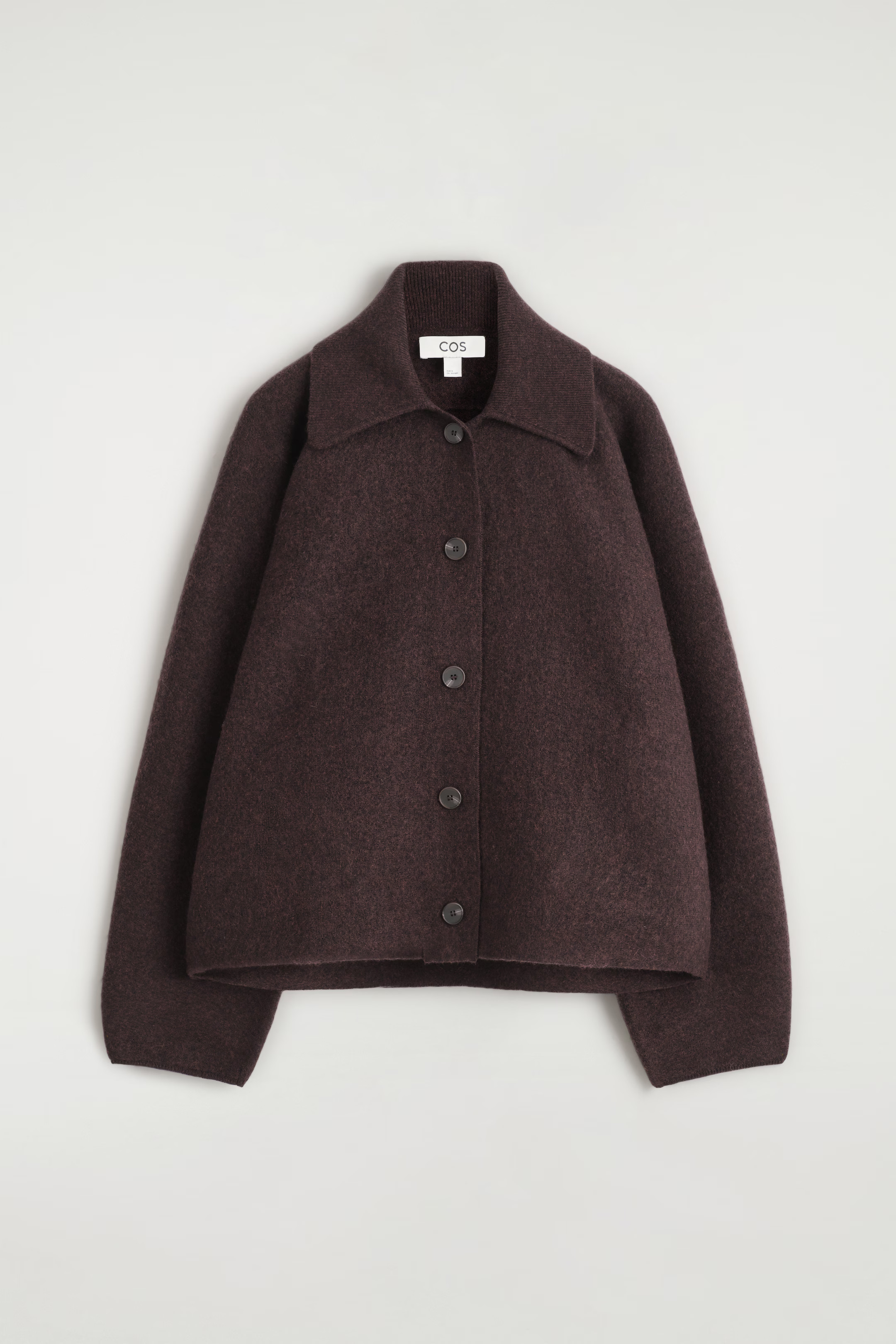 SCULPTED MERINO WOOL SHORT JACKET | H&M (UK, MY, IN, SG, PH, TW, HK)