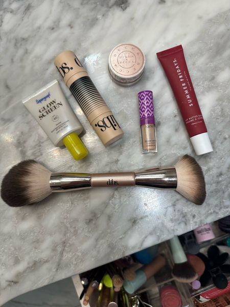 I added the products to multiple retailers in case you already shop at one of them! Super easy summer makeup! I wear the Glowscreen daily all year round. The Dibs Beauty stick is great for everyday and for traveling! I’ve worn the Becca under eye brightener and the Tarte concealer for years! The Lip Balm is a new find! Add a little bit of a tint! 

#supergoop #tarte #dibsbeauty #sunscreen #summermakeup #poolday #easymakeup #summerfridays #undereye #brightener #sephora #ulta #amazon 

#LTKBeauty #LTKFindsUnder50 #LTKFindsUnder100