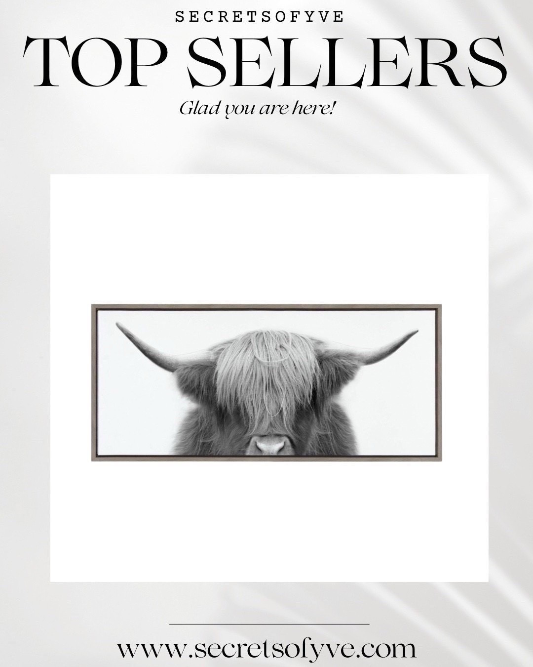 SecretsofYve: My highland cow wall art is finally a top seller in my LTK! @target
#Secretsofyve #ltkgiftguide
Always humbled & thankful to have you here.. New posts daily at 3pm & 4:15pm EST. 
CEO: PATESI Global & PATESIfoundation.org
@secretsofyve : where beautiful meets practical, comfy meets style, affordable meets glam with a splash of splurge every now and then. I do LOVE a good sale and combining codes! #ltksalealert #ltku #ltkplussize #ltkmidsize #ltkover40 #ltkpetite #ltktall #ltkmomlife secretsofyve

#LTKSeasonal #LTKHome #LTKMens