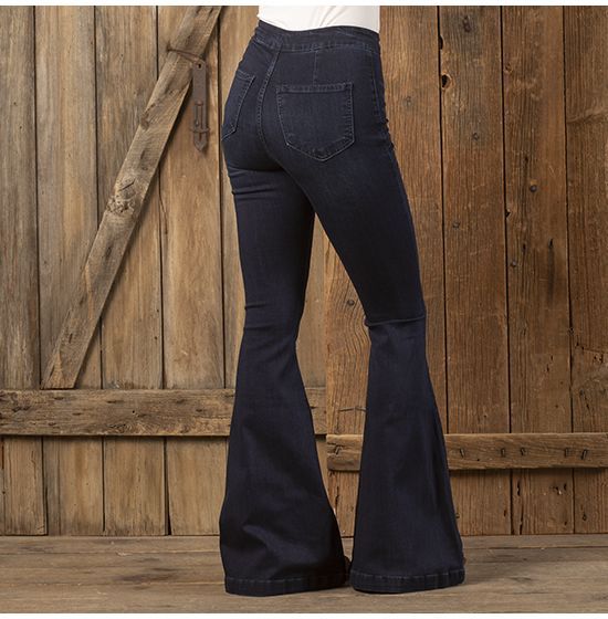KanCan Super High-Rise Flare Jeans | Rod's Western Palace/ Country Grace