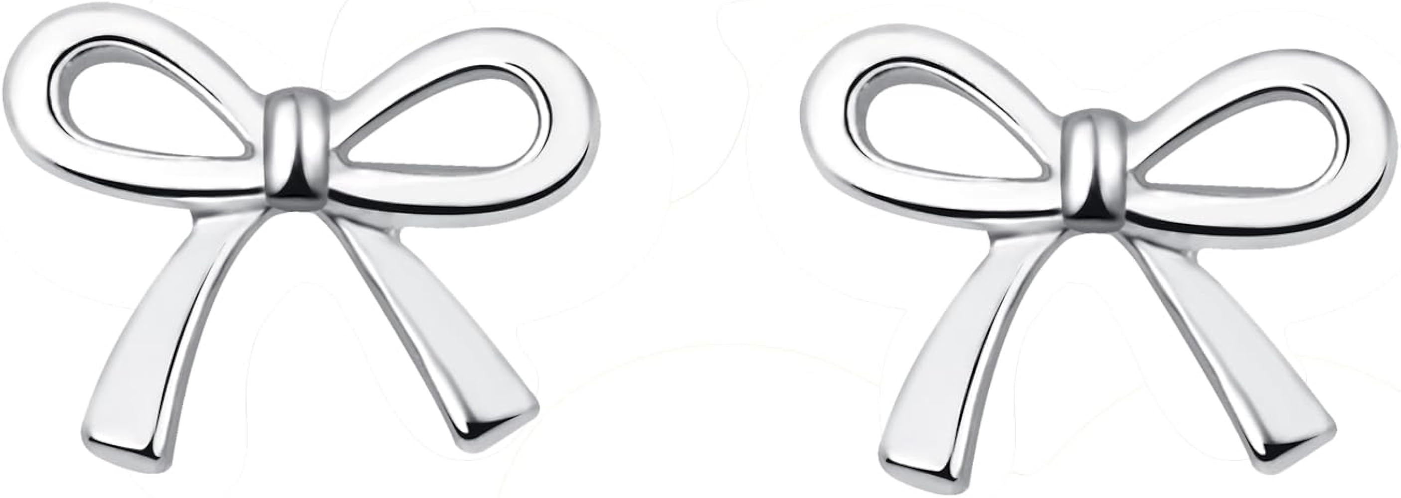 14k Gold Plated Bow Earrings Minimalist Bow Stud Earrings Set Cute Ribbon Earrings Wedding Party ... | Amazon (US)