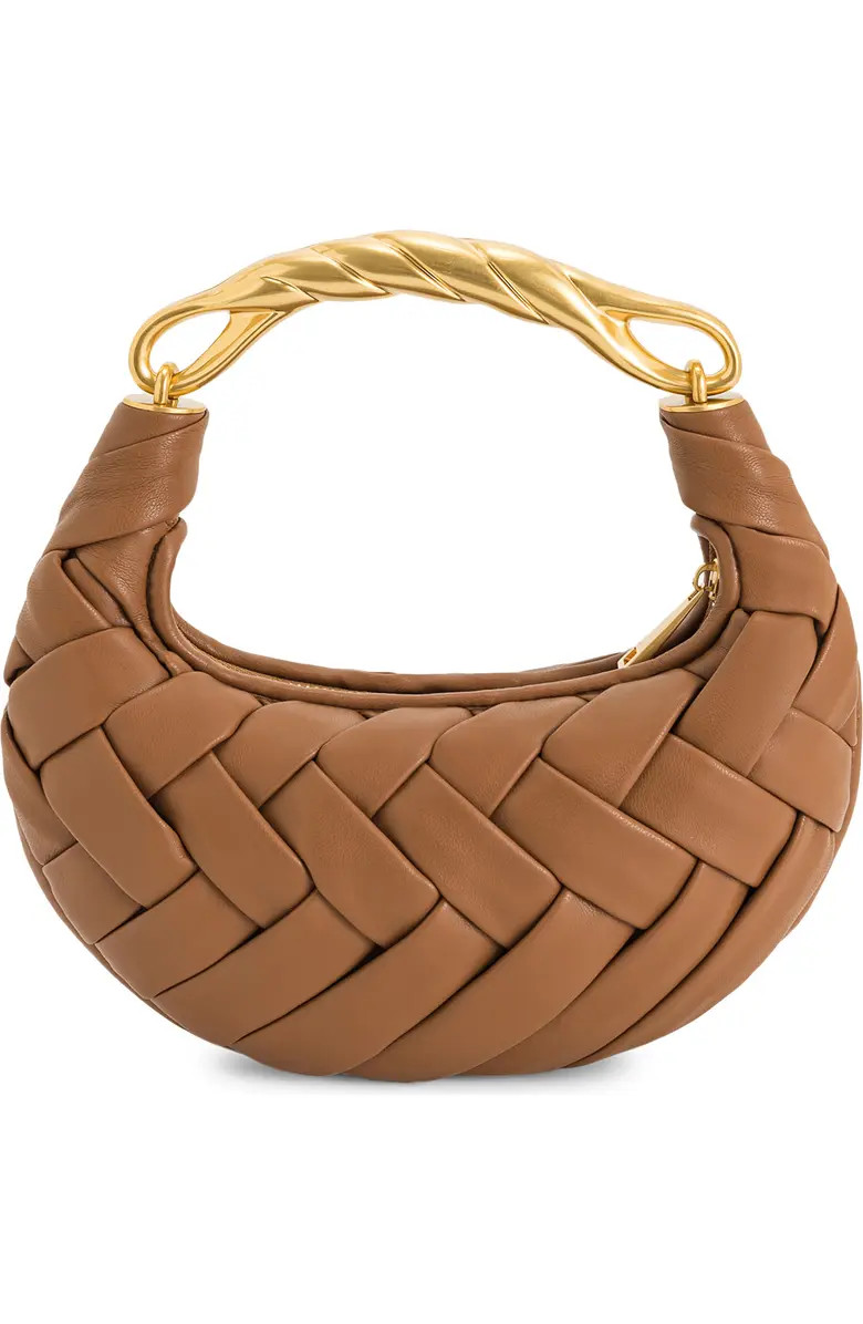 Orla Woven Faux Suede Clutch | Nordstrom