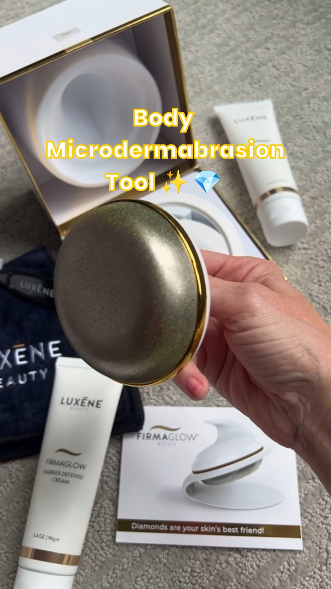 An at home microdermabrasion tool for your arms and legs 🦵 along with their 2 step body serum and barrier support cream!

#LTKdayinmylife #LTKgrwm #LTKmorningroutine