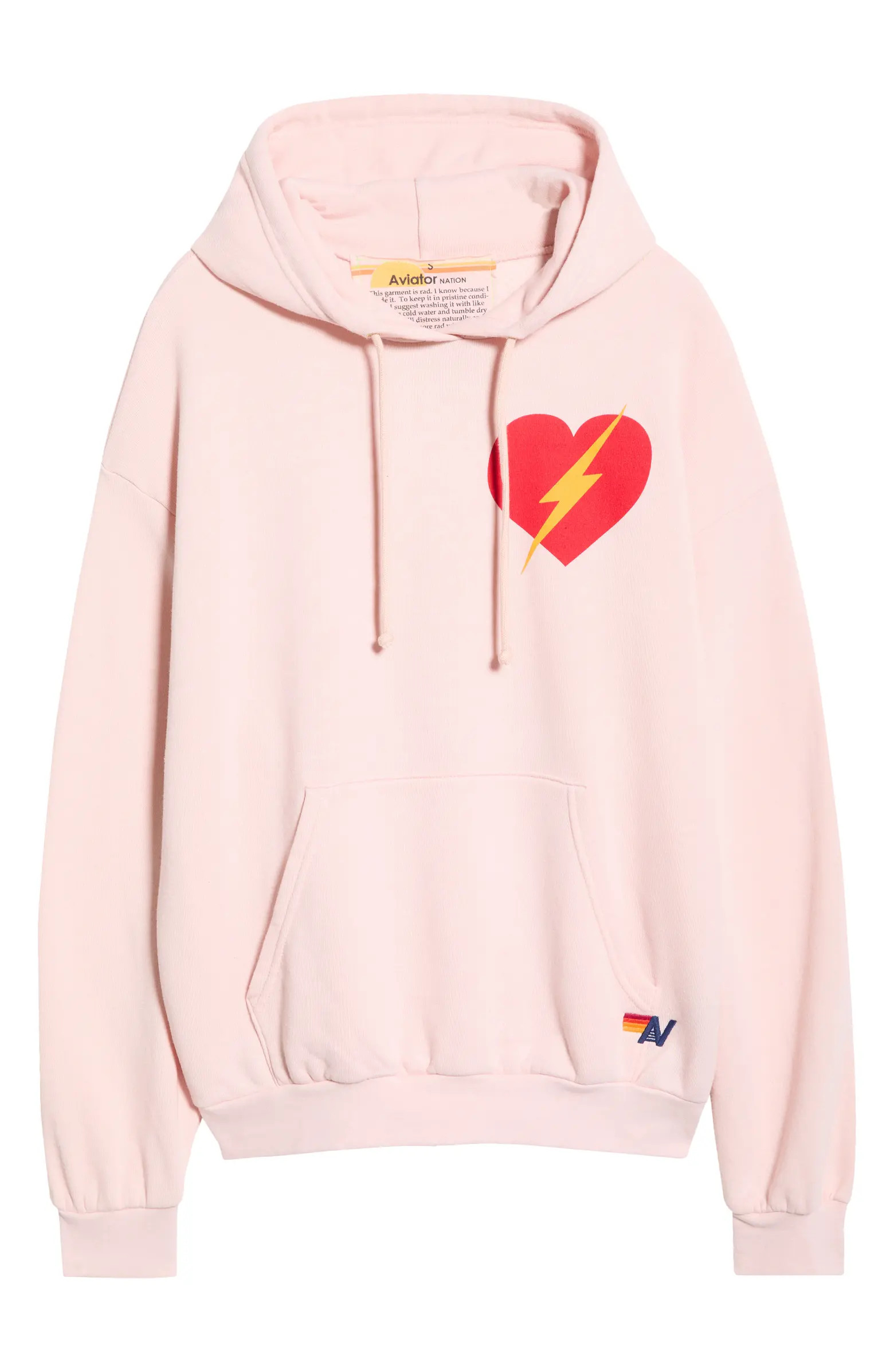 Bolt Heart Hoodie | Nordstrom