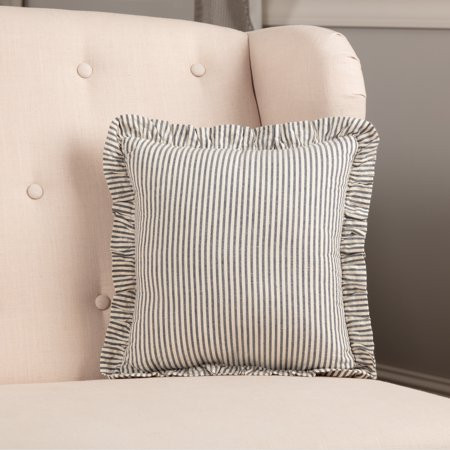 VHC Brands Hatteras Bedding Accessory, Pillow 12x12, Blue | Walmart (US)