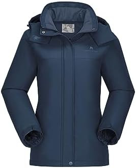 CAMEL CROWN Women's Ski Jacket Winter Snow Coat Warm Fleece Mountain Waterproof Female Jacket Sno... | Amazon (US)