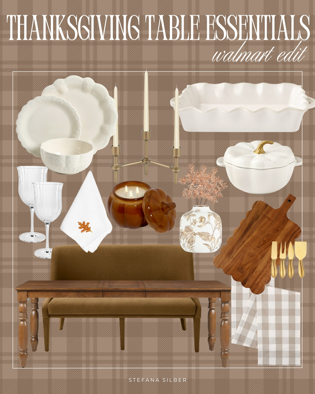 Thanksgiving table decor from Walmart!

holiday, table settings 

 #LTKHoliday #LTKOver40 #LTKHome