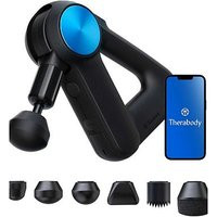 Theragun PRO (5th Generation) Handheld Bluetooth Enabled Percussive Therapy Massage Gun with Smart App & 6 Attachments - Black | Boots.com