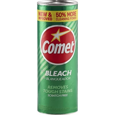 Comet with Bleach Disinfectant Cleanser Scratch Free - 21oz | Target