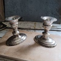 Vintage Candleholders/Christmas International Silver Decor Candlestick Holders Home | Etsy (US)