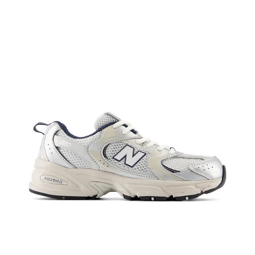 New Balance Kids' 530 Sneakers - Grey/Blue/Beige (Size 3.5) | New Balance Athletics, Inc.